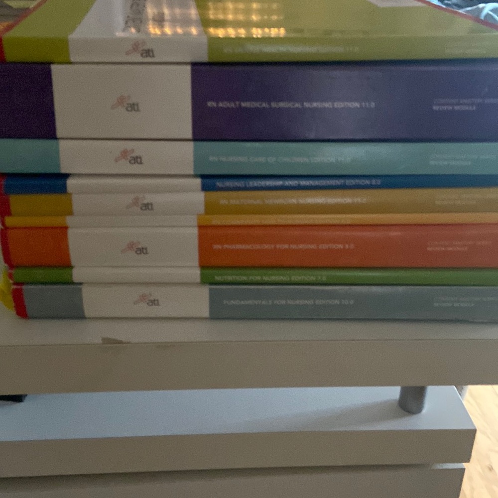 ATI nursing textbooks